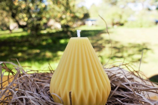 Geometric Cylinder Candle